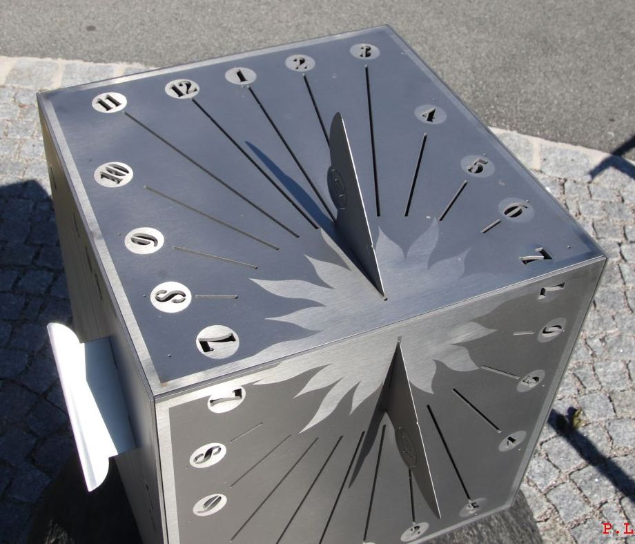 vertical sundial by